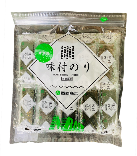Seasoned seaweed 5 sheets 100/Pkt