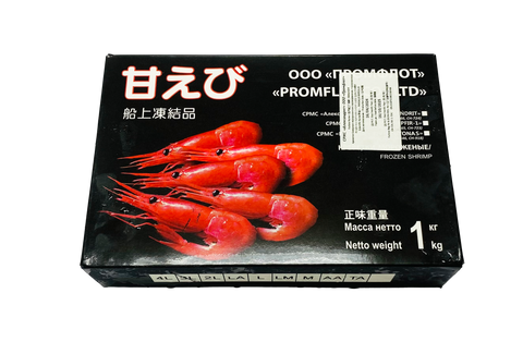 冷凍甘えび　3L　1kg/Pkt